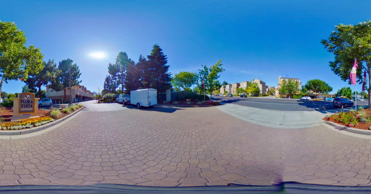 Flora Vista Apartments Entrance